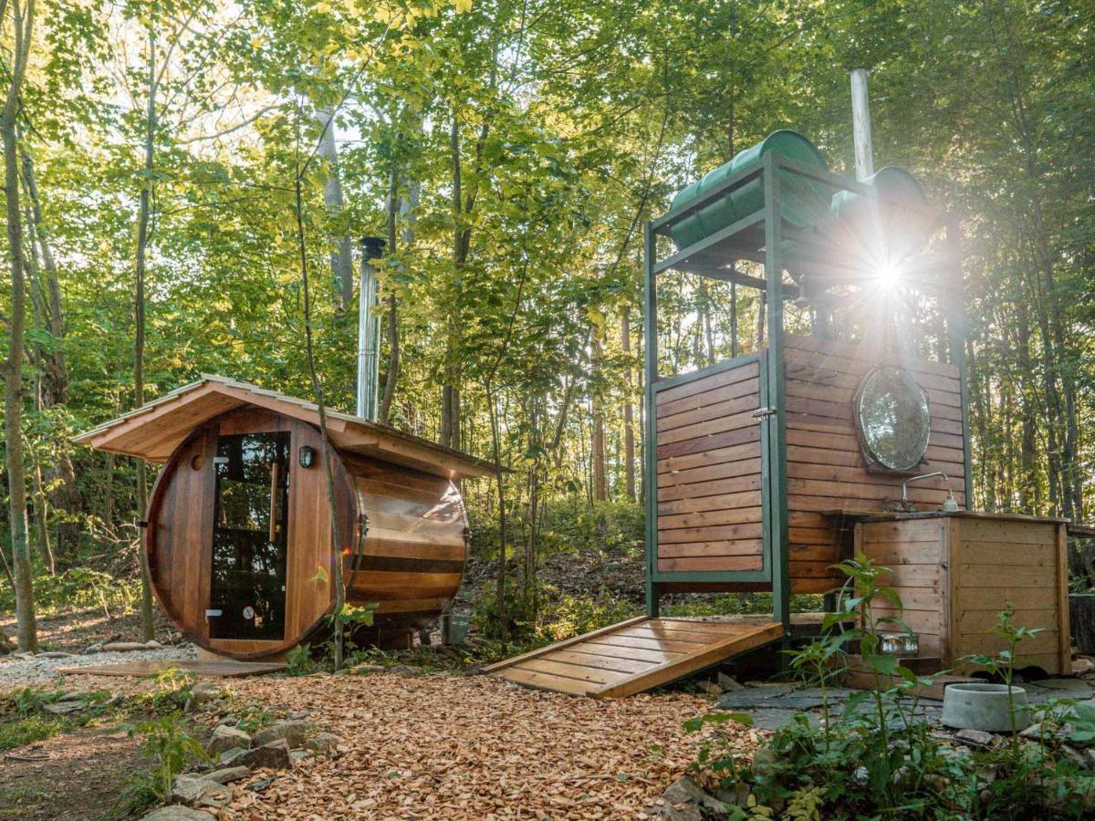 Отель Treehous Sneznik S Wellness Долни-Морава Экстерьер фото